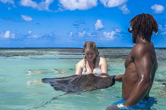 ANTIGUA FROM TOP TO BOTTOM: Stingray City, Beach, lunch & more... - Long Bay Beach and one hour in the water