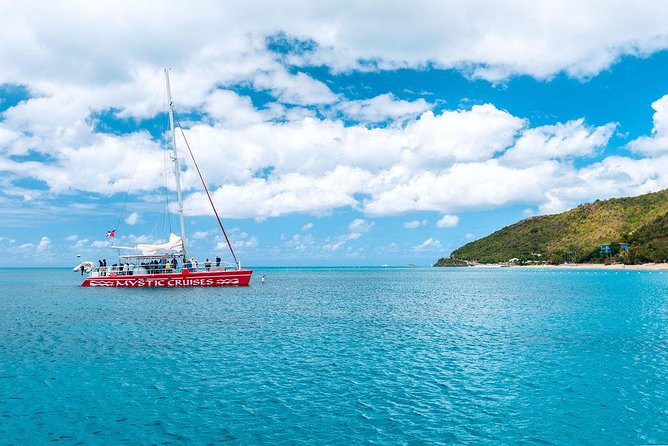 Antigua Seafood Lunch Cruise From St. John's - The beach stop: swimming, sun, and open water