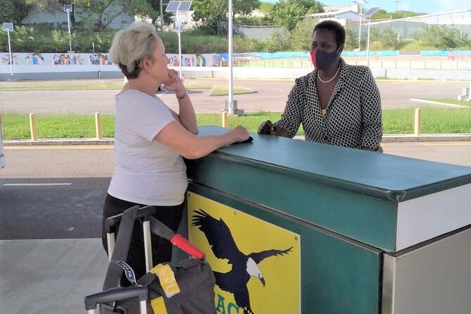 Antigua - VIP Fast Track On Arrival ONLY And Round Trip Transfer - The Drivers Can Add Local Color