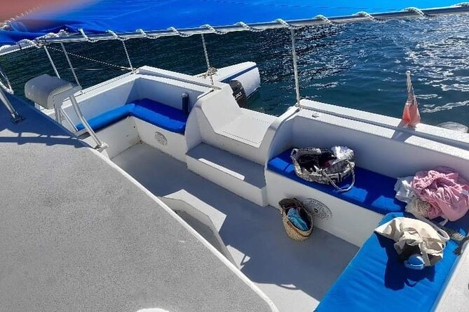 Catamaran private charter - Setting out from Dickinson Bay at 10:30 am