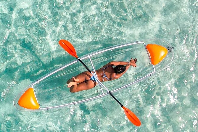 Crystal Clear Kayak Drone Photography Antigua - Safety, weather, and comfort