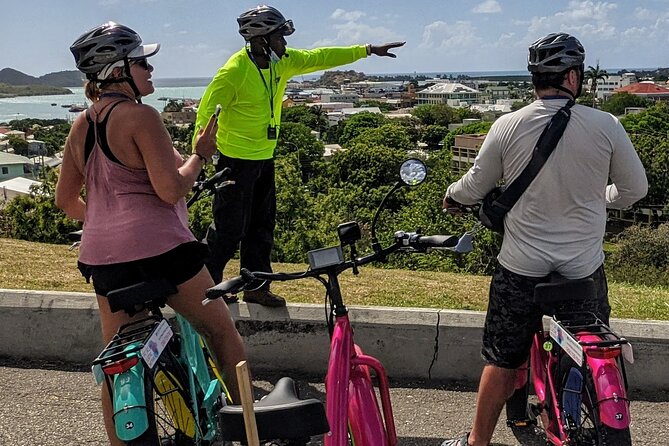 E-Bike Tour of Antigua Forts and Beaches - The guides shape the experience