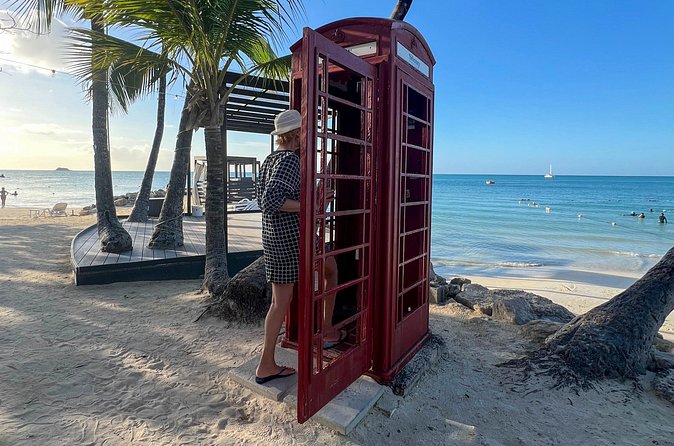 Famous Red Phone Booth Beach (Dickenson Bay) and Fort Bay Beach - Is $44.90 good value?