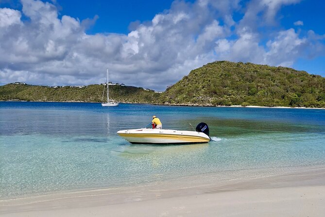 FANTASTIC Green Island and Sea Turtles - Half Day share boat trip - From St. John’s to Willikies by van