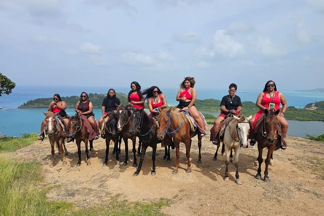 Horseback Riding at Hawksbill Beach in Five islands Antigua - Reaching Hawksbill Beach