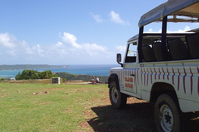 Island Safari Discovery - Horford Hill and the view across Falmouth Port
