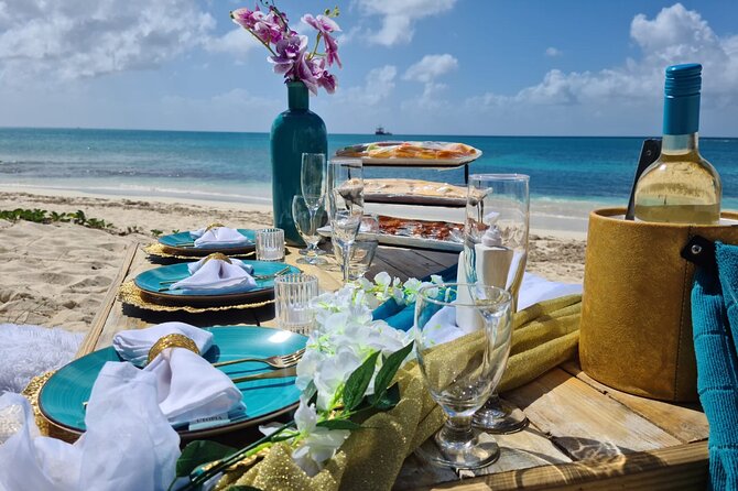 Luxury Private Picnic with Caribbean Cuisine - Runaway Beach Sets the Scene