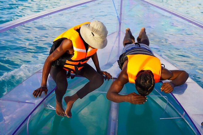 Reef Explorers Transparent Boat and Beach Tour - Deep Bay Beach is your chance to slow down