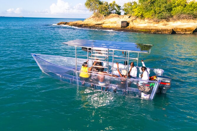 Reef Explorers Transparent Boat and Beach Tour - Weather can change the entire mood