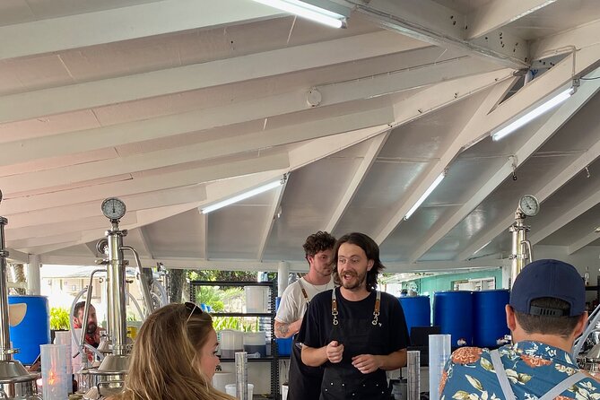 Rum Making Masterclass Galleon Beach Antigua 2 People per Station - The value of the $70 price