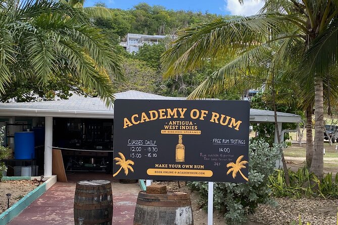 Rum Making Masterclass Galleon Beach Antigua 2 People per Station - How to get the most from your 90 minutes