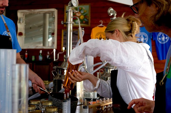 Rum Making Masterclass Galleon Beach Antigua for 1 Person - Choosing flavors for a personal blend