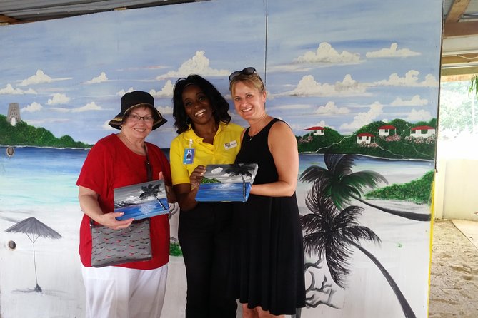 Sip & Paint Antigua - Meeting Jacqui and Watching an Island Scene Take Shape