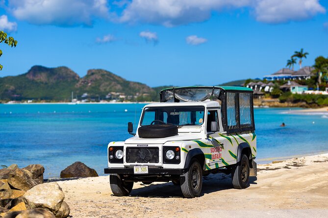 SoCoHo Jeep Safari - Historical Sites - Lunch - Beach - Starting with Sir Viv Richards and Antigua’s cricket culture