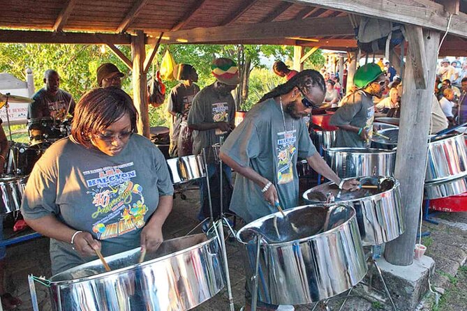Sunset party at Shirley Heights - SHARE round trip - Steel pan, calypso, reggae, and dancing