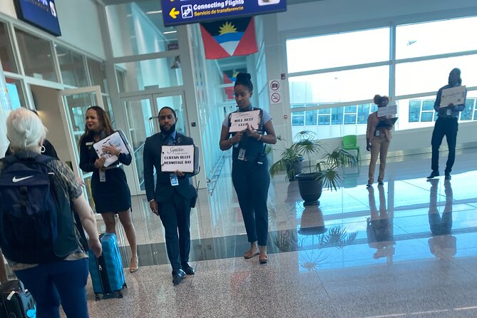VIP Meet and Greet Fast Track on Arrival at Antigua Airport - without Transfers - Meeting your concierge at V.C. Bird International Airport